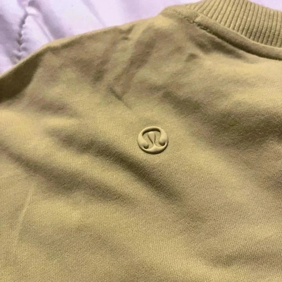 Lululemon Cotton T Shirt Bodysuit NWT Light Lime Green Open Back Women’s Medium - Picture 11 of 13